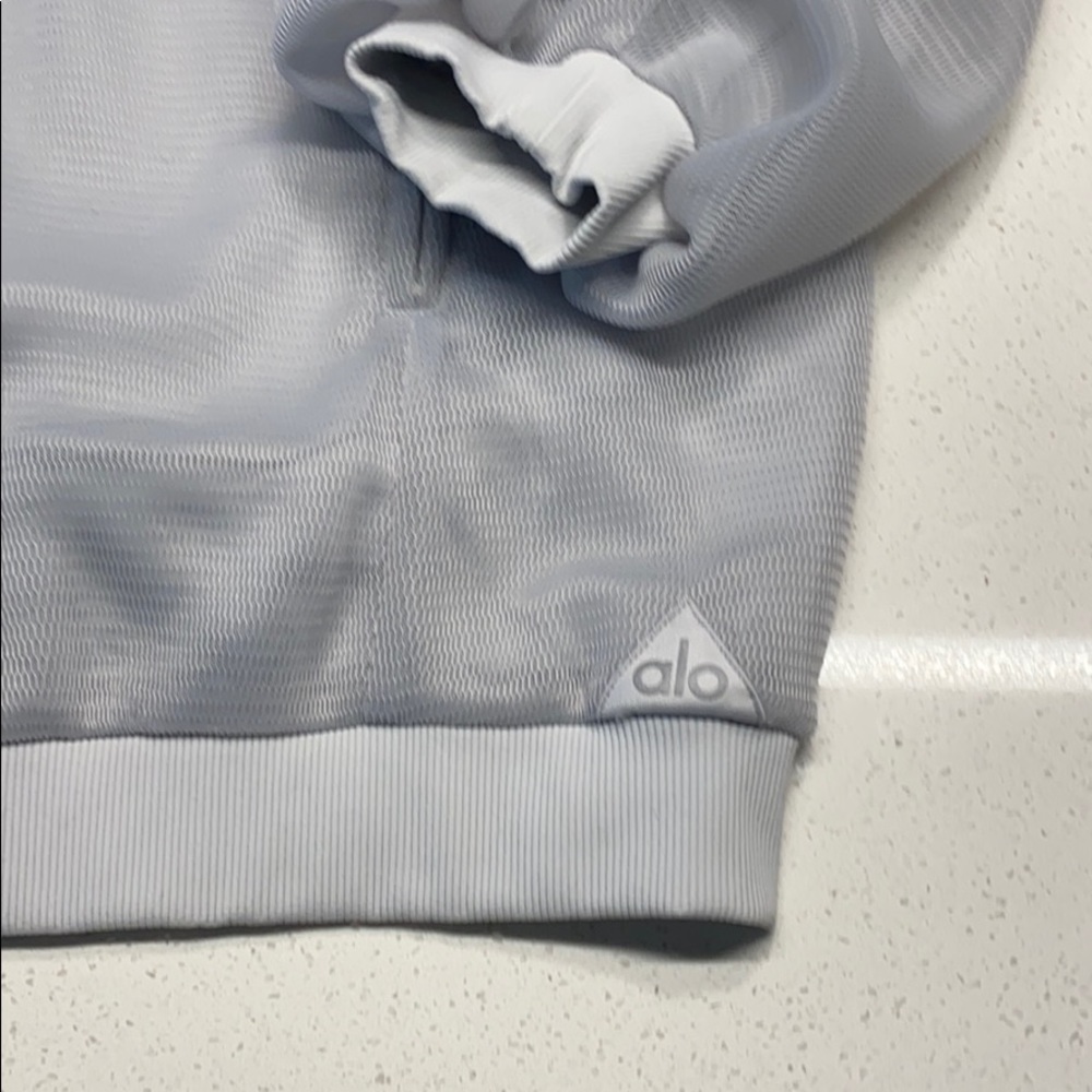 ALO Yoga Field Jacket in Grey NWT L - Picture 4 of 11